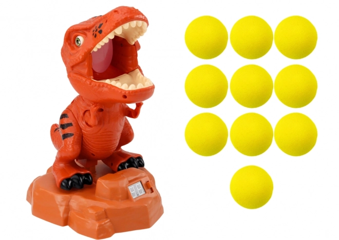 Střelecká hra Dinosaur Arcade Balls Gun Set