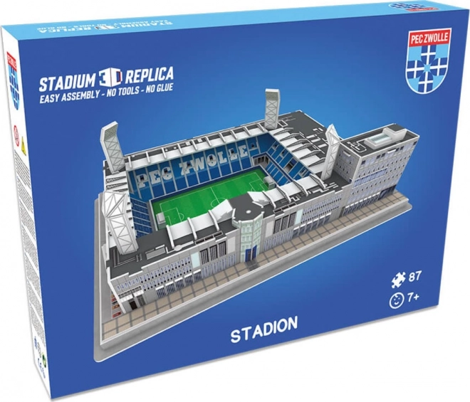 STADIUM 3D REPLICA 3D puzzle Stadion MAC3PARK - FC PEC Zwolle 87 dílků