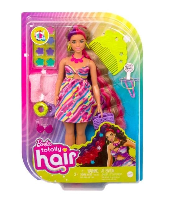 Panenka Barbie Totally Hair Flowers