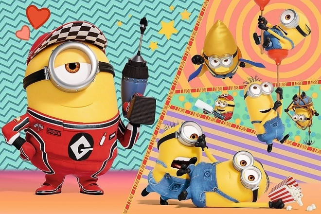 Puzzle 60 prvků Happy Minions