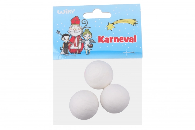 Vatovka koule průměr 31mm, 3ks