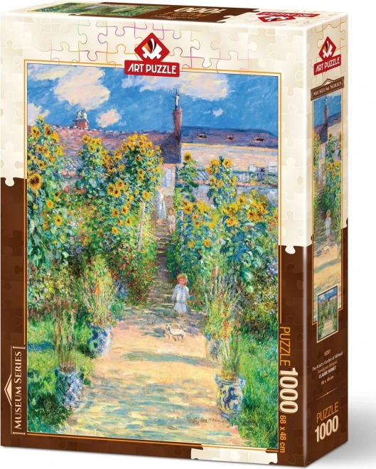 ART PUZZLE Puzzle Museum Series: Umělcova zahrada ve Vetheuil 1000 dílků