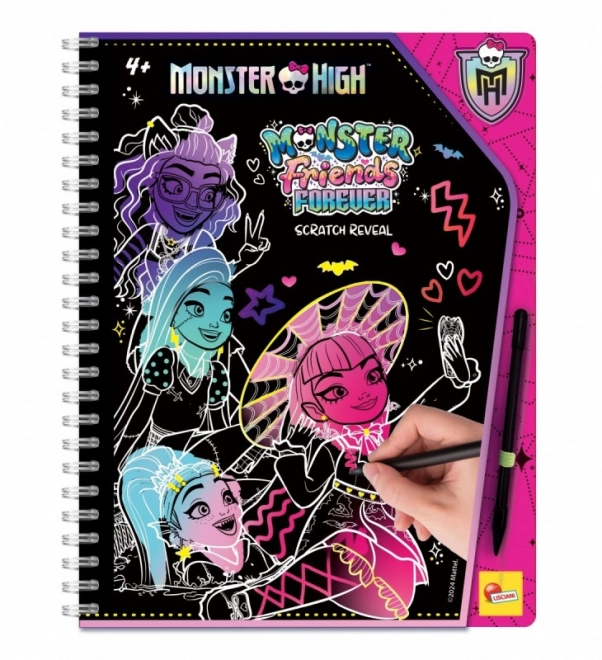 Scratch odhalit Sketchbook Scratch odhalit Monster High Forever Friends