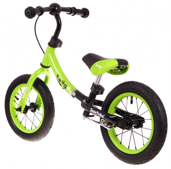 Dětské krosové kolo Boomerang SporTrike Green Učíme se jezdit + variabilní uspořádání rámu