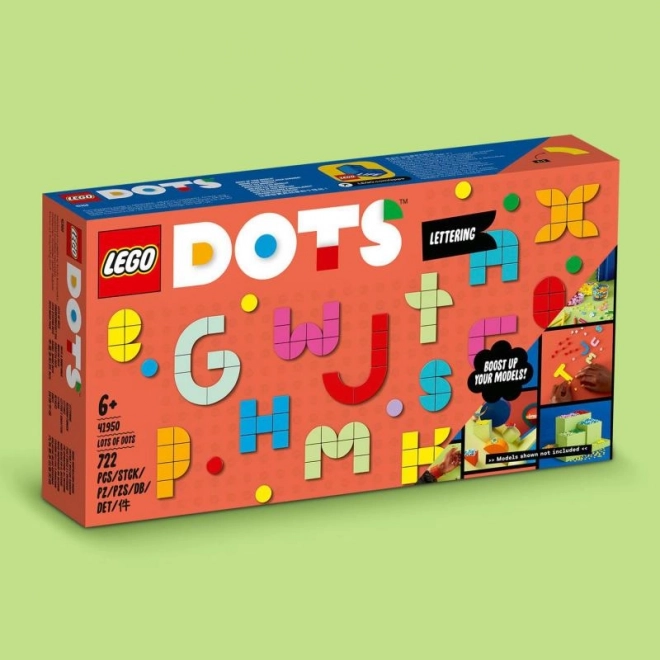 LEGO Dots 41950 Záplava DOTS dílků – písmenka