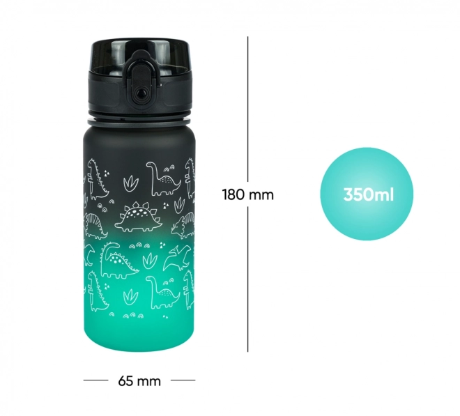 BAAGL Tritanová láhev na pití Gradient Dino 350 ml