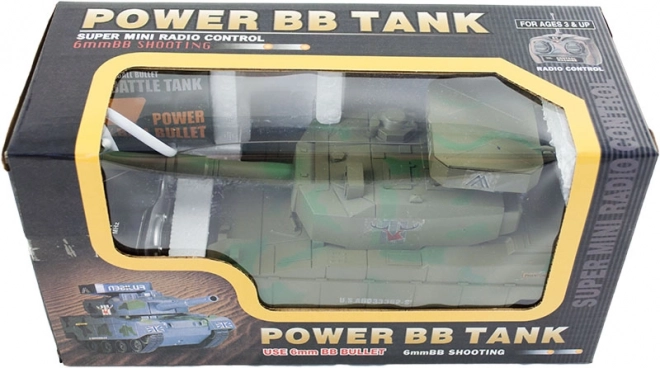 RC střelecký tank na dálkové ovládání