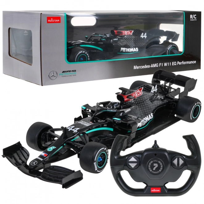 RC model Rastar formule 1 Mercedes-AMG F1 W11 EQ Performance 1:12 na dálkové ovládání