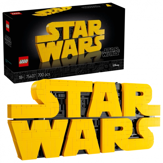 Lego Star Wars Logo z kostek