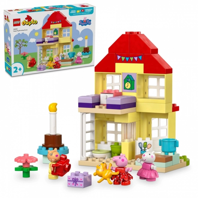 LEGO DUPLO 10433 Prasátko Peppa a narozeninový dům