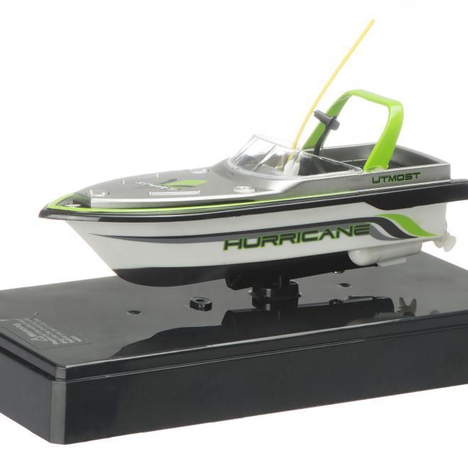 RC mini člun Hurricane – Zelený