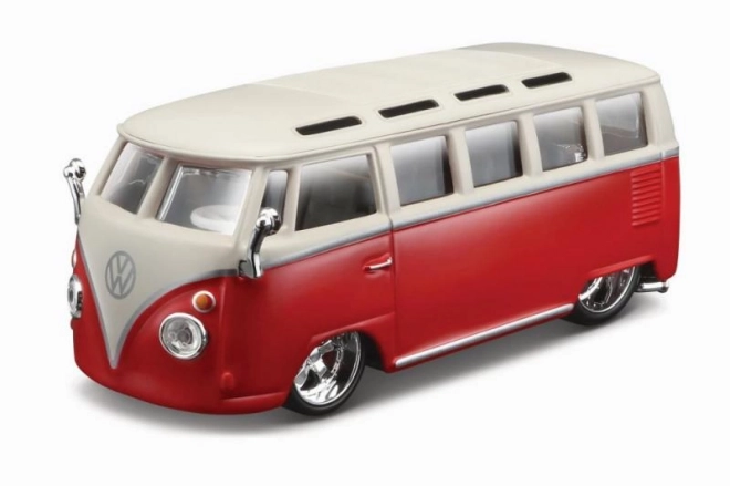 Model Volkswagen Van Samba Červený