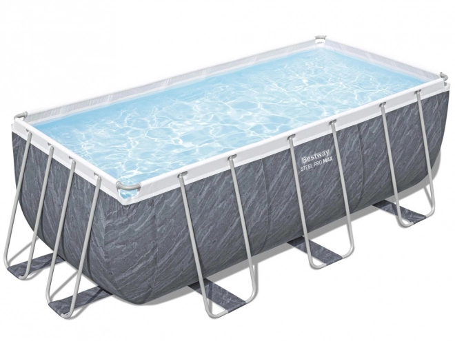 Bazén bestway power steel ratan 412x201x122 cm