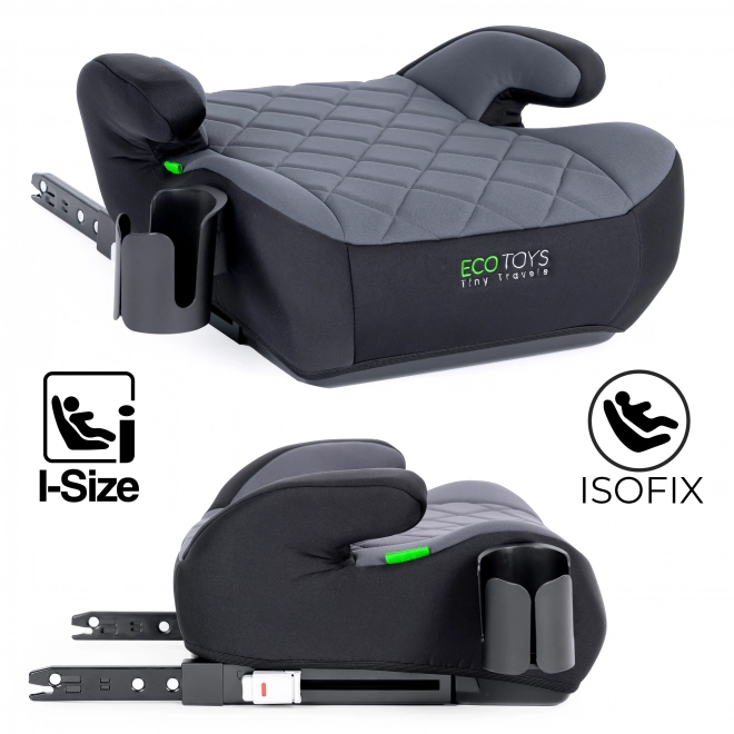 Základna dětské autosedačky ISOFIX i-SIZE s držákem nápojů výška 125-150 cm ECOTOYS