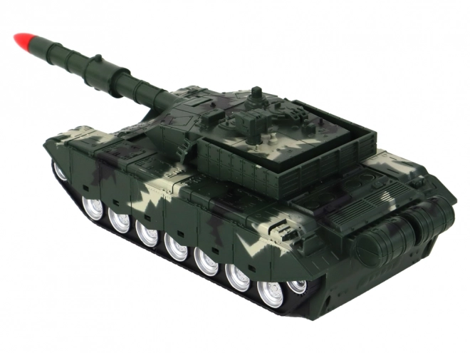 Dálkově ovládaný RC tank Vojenské vozidlo Moro Green