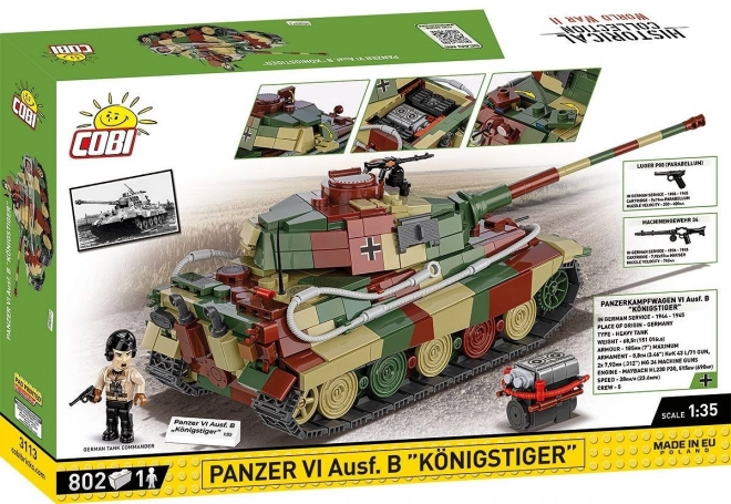 Model německého tanku Panzer VI Ausf. B Königstiger