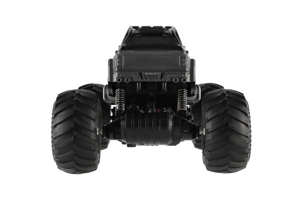 Auto RC pick up Off road terénní plast 23cm 2,4GHZ na baterie se světlem šedé v krab. 30x15x19cm