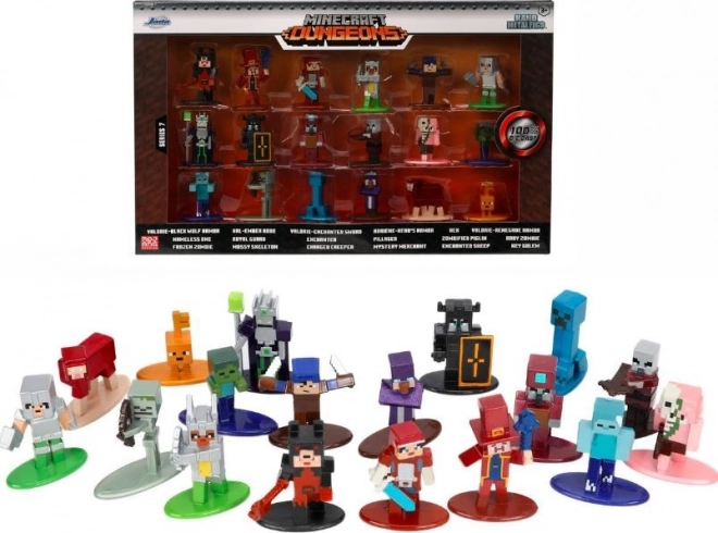 Sada 18 sběratelských figurek Minecraft, vlna 7