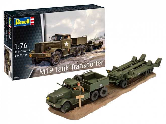Model Tank Transporter M19 1/72
