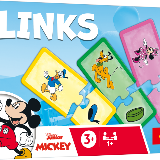 TREFL Puzzle Links Mickey a jeho přátelé 2x14 dílků