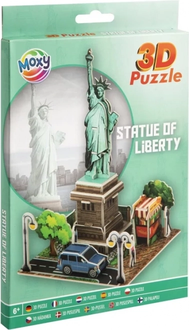 GRAFIX 3D puzzle Socha Svobody 27 dílků