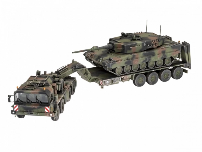 Plastikový model SLT 50-3 Elefant + Leopard 2A4