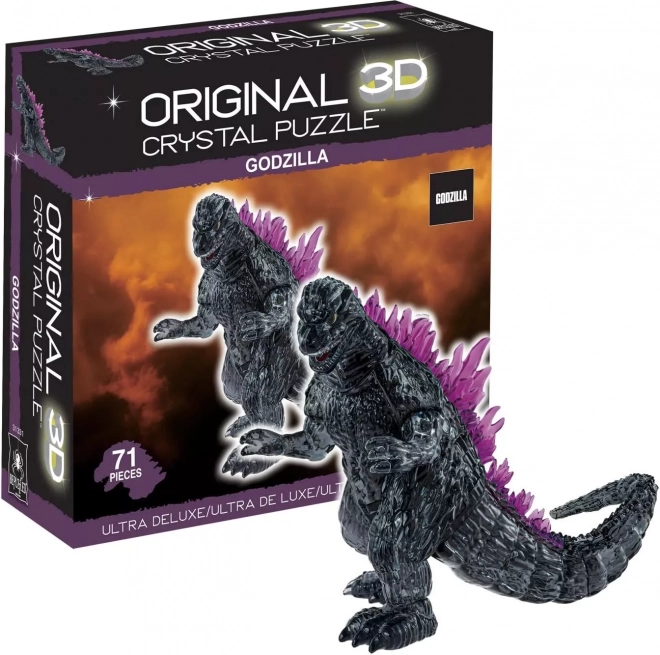 HCM KINZEL 3D Crystal puzzle Godzilla 71 dílků