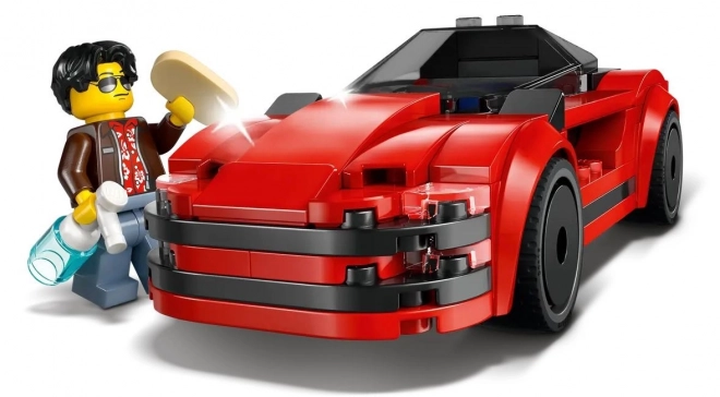 Sportovní auto LEGO City Červený supersport