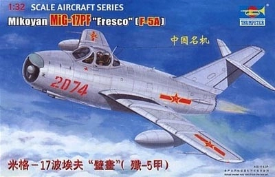 Trumpeter Mikoyan MIG-17 PF Fresco Model Letadla