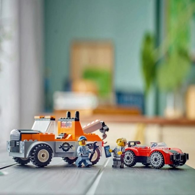 LEGO City 60435 Odtahový vůz a oprava sporťáku