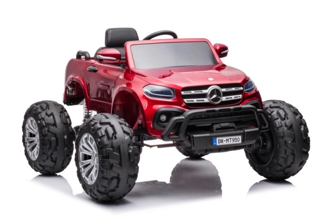 Autobaterie Mercedes DK-MT950 4x4 Červená barva