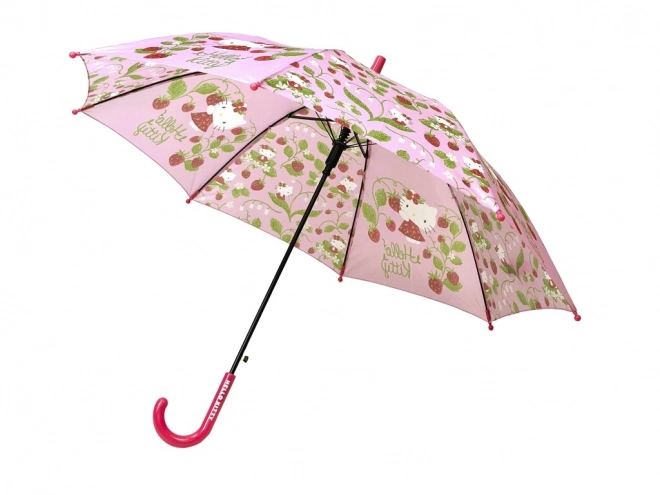 Automatický deštník s motivem Hello Kitty
