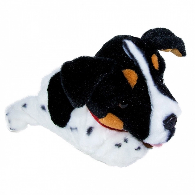Figo interaktivní maskot Jack Russel Terrier pes reagující na povely