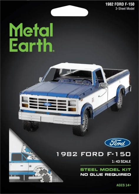 METAL EARTH 3D puzzle Ford F-150 Truck 1982