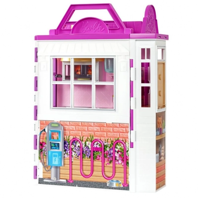 Barbie restaurace herní set