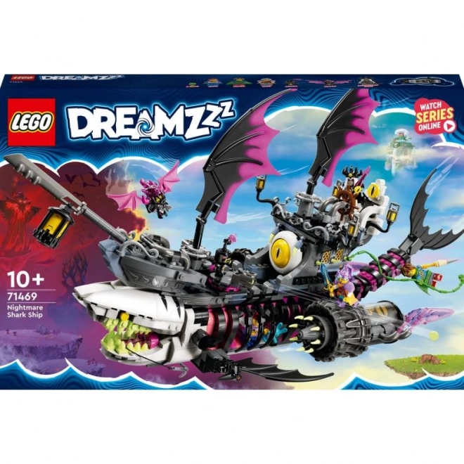 LEGO® DREAMZzz™ 71469 Žraločí loď z nočních můr