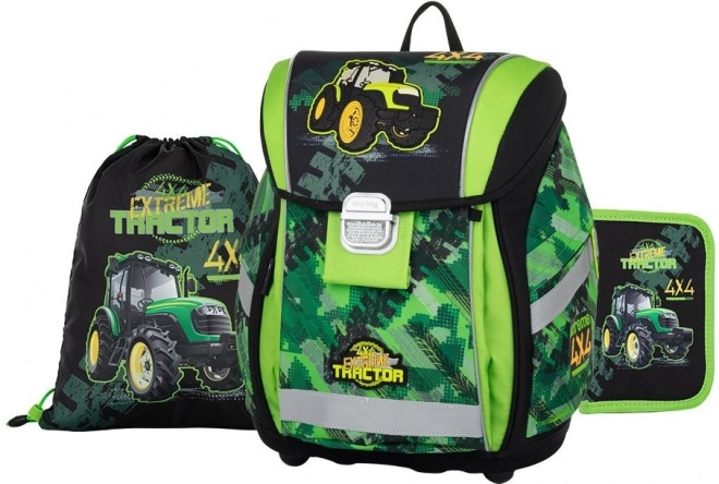 OXYBAG Školní set 3ks Premium Light Traktor