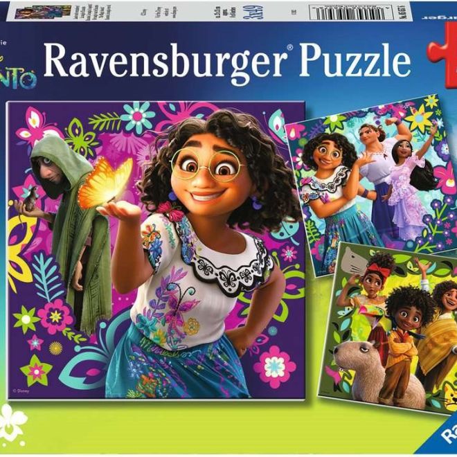 RAVENSBURGER Puzzle Encanto 3x49 dílků