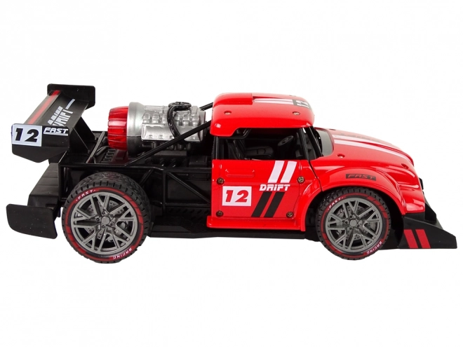 Dálkově ovládané sportovní auto R/C 1:16 Red Steam