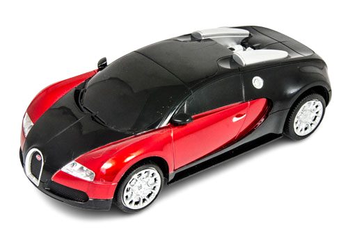 RC auto Bugatti Veyron 1:24 - červené