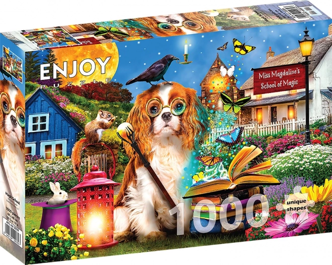 Puzzle Škola kouzel 1000 dílků