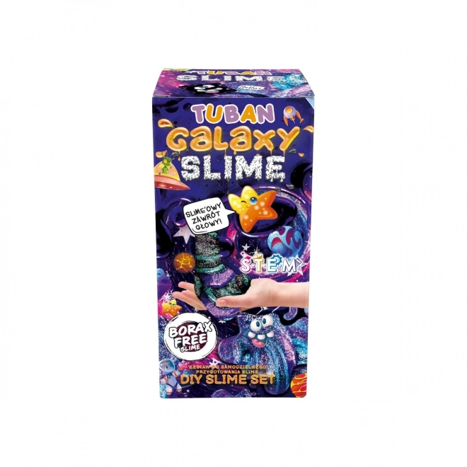 Kosmický Slime DIY Galaxy od Tuban