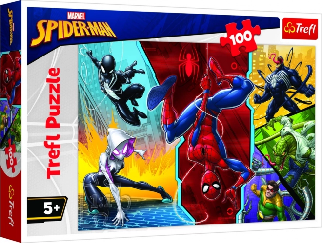 Puzzle Trefl Spider-Man Marvel pro děti 100 dílků