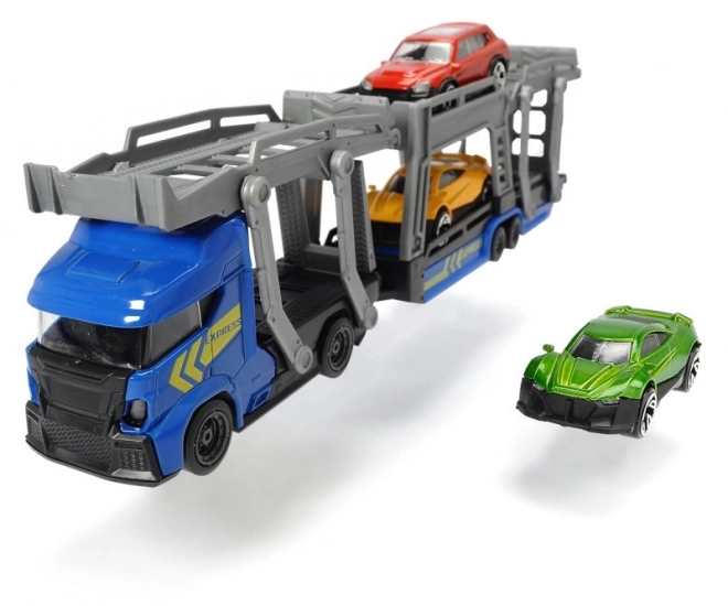 Autotransportér 28 cm + 3 autíčka, 2 druhy