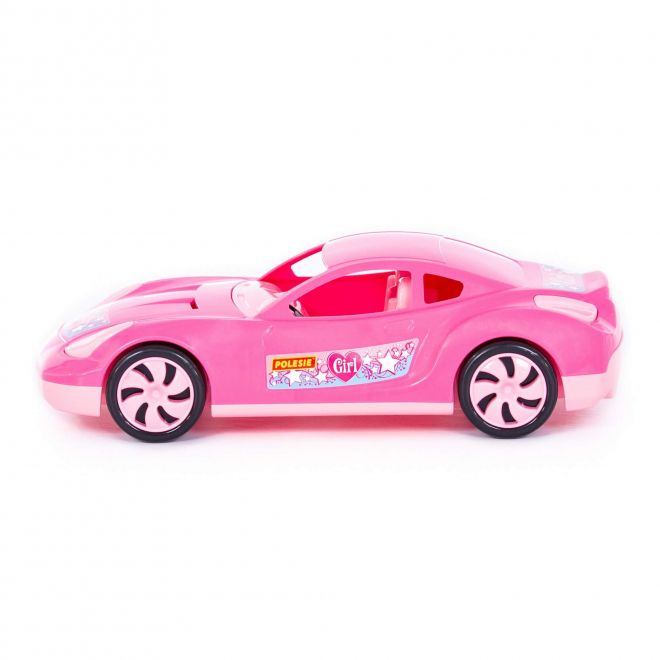 Závodní auto "Tornádo" - růžové