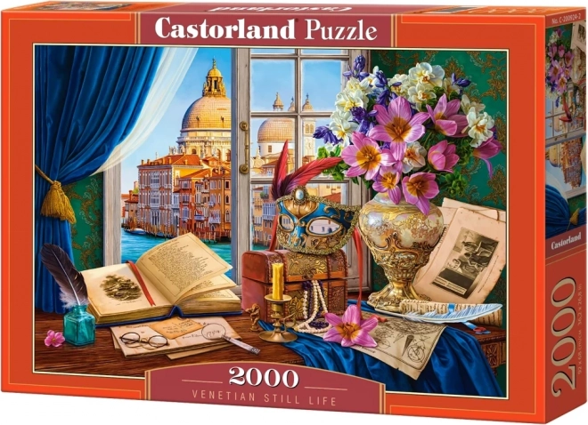 Puzzle 2000 dílků Mrtvá příroda Benátky