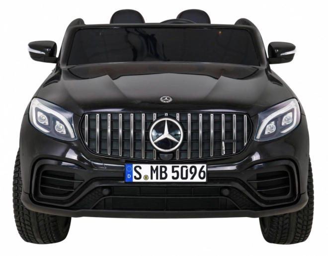 Mercedes GLC 63S dětské auto Černá + 4x4 + MP4 + LED + Eco kůže + Pomalý start + EVA