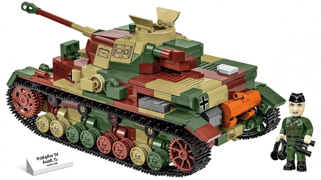 Druhá světová válka PZKPFW IV AUSF.G 1107 bloků