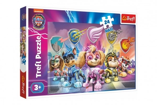 Puzzle MAXI Mise štěňat Tlapková patrola/Paw patrol 24 dílků v krabici 40x27x6cm