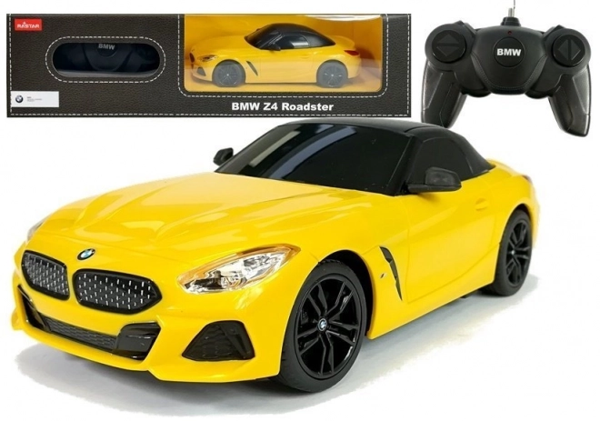 Auto R/C BMW Z4 Roadster Rastar 1:24 žluté